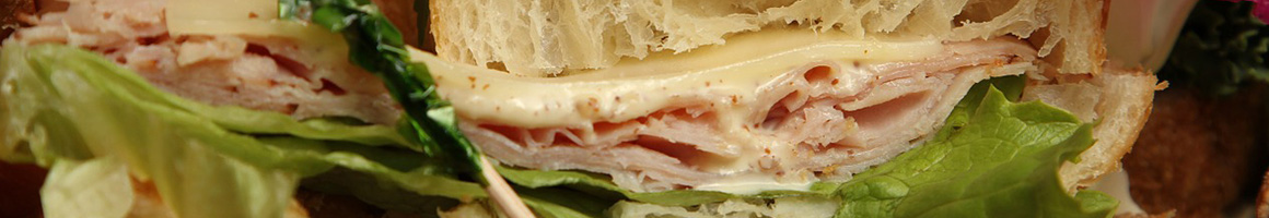 Eating Sandwich at Just Subs IV restaurant in Flemington, NJ.